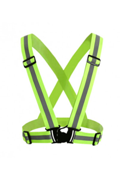 OEM Ham REFLECTORIZANT VERDE Reglabil Elastic Universal