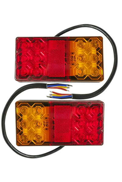 auto Set of 2 Truck Rear Lights SQ-0017