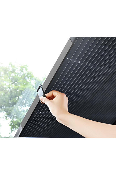 Tai Car sunshade blind with suction cups 150 x 70 x 6 cm Grey