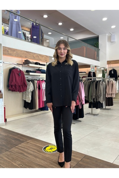 dörtelle Aerobin Fabric Classic Collar Long Sleeve Shirt