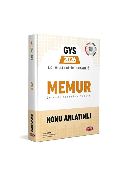 Bi bigelio Data 2026 GYS Milli Eğitim Bakanlığı Memur Konu Anlatımlı Data Yay...