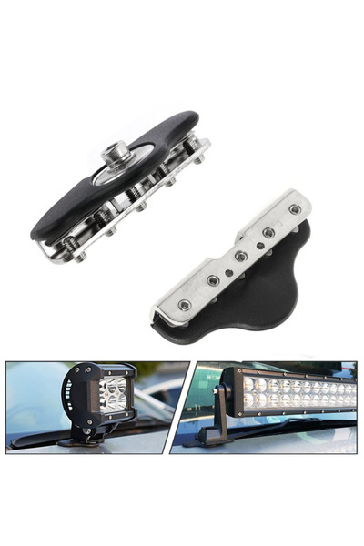 Ruan Set of 2 x FICSI Hood Support for fixing LED BAR / projectors to universal rectangular hood