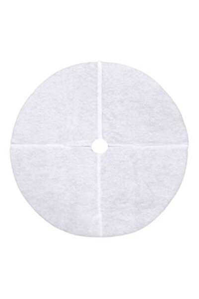 OEM Λευκή βαμβακερή φούστα για χριστουγεννιάτικο δέντρο 90 εκ.