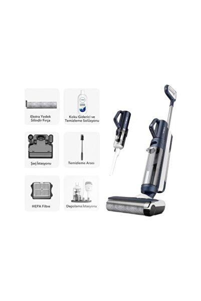 Tineco Techx Floor One S5 Combo Plus Akıllı Dikey Süpürge&Paspas Islak & Kuru,0.5 Litre,2si1 Arada