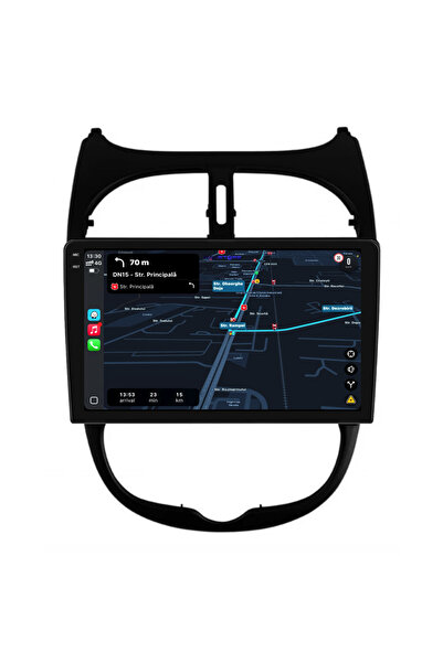 NavStore Dedicated Navigation Peugeot 206 (2001-2008), 2K, 8Gb Ram, 256Gb Storage, Carplay