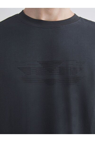 LC Waikiki Ανδρικό φούτερ με στάμπα Crew Neck