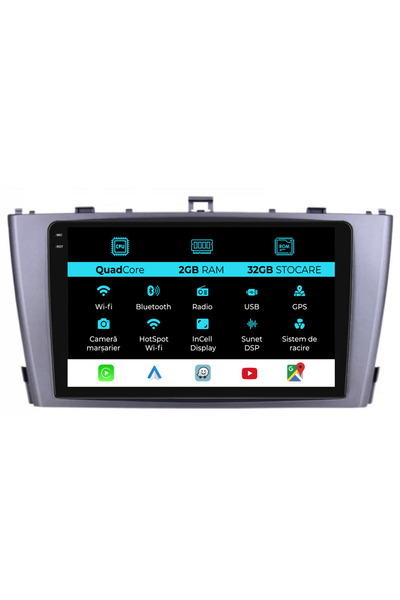 NavStore Navigatie Dedicata Toyota Avensis (2008-2015), 9Inch, 2Gb Ram, 32Gb ...