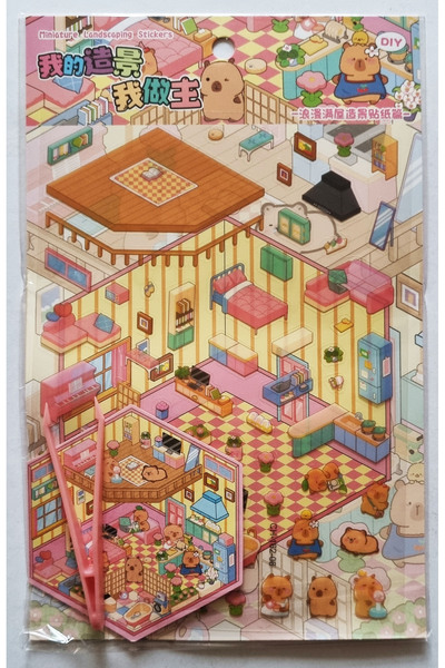 Bıcırık Yayınları Cımbızlı 3D Sök Yapıştır Yerleştir Sticker Book Bul Buluştur Puzzle Keyfi