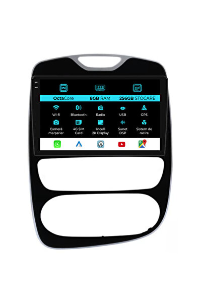 NavStore Ειδικό σύστημα πλοήγησης Renault Clio 4 (2016-2019), 2K, 8Gb Ram, 25...