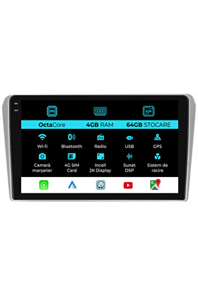 NavStore Ειδικό σύστημα πλοήγησης Toyota Avensis (2002-2008), 2K, 4Gb Ram, 64...