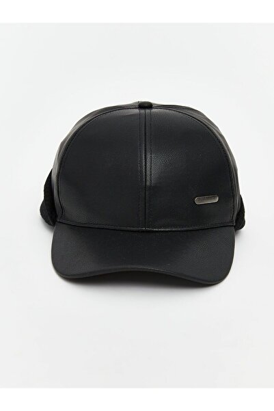 LC Waikiki Leather Look Men's Cap Hat