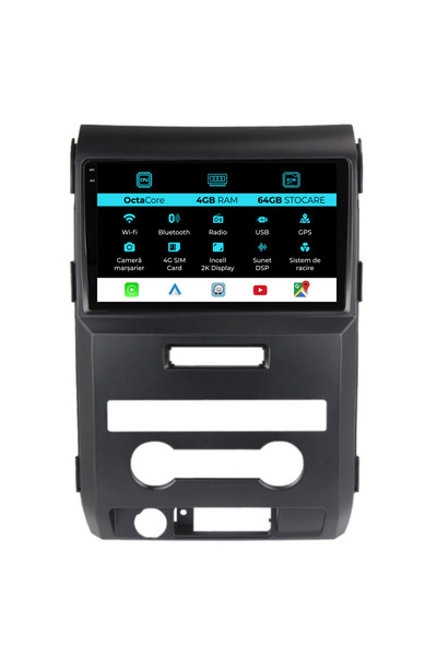 NavStore Dedicated Navigation Ford F150 (2008-2014), 2K, 4Gb Ram, 64Gb Storage, Carplay