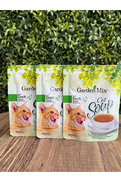 Gardenmix Garden Mix Ördekli Kedi Çorbası 40 Gr x3 adet