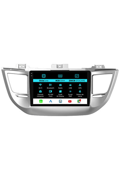 NavStore Navigatie Dedicata Hyundai Tucson, IX35 (2015-2018), 2K, 8Gb Ram, 25...