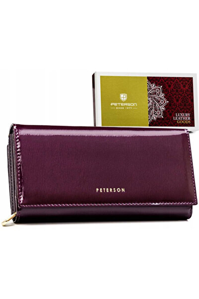 Other Spacious women's leather wallet with RFID system - Peterson