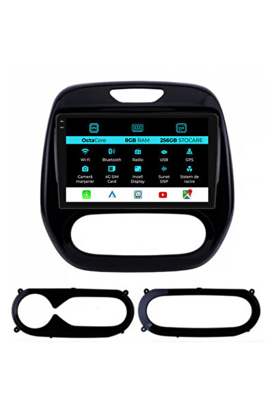 NavStore Navigatie Dedicata Renault Captur (2013-2020), 9Inch, 8Gb Ram, 256Gb...