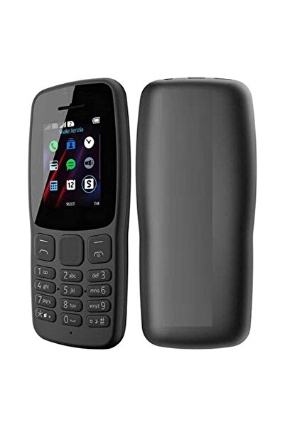 Nokia Mobile 106 Dual Sim 4G Black