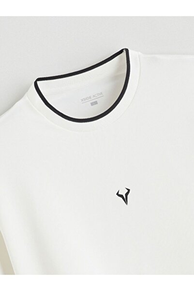 LC Waikiki Hanorac pentru bărbați, cu mânecă scurtă, cu guler rotund