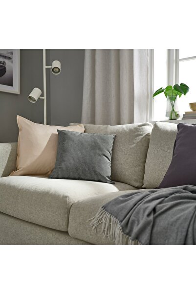 IKEA Cushion, anthracite, 40 x 40 cm