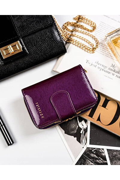 Other Women's leather wallet with snap closure - Peterson