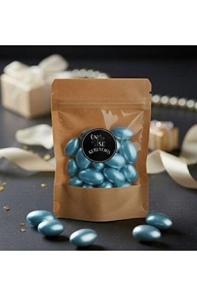 ÜNSEKURUYEMİŞ حلوى اللوز بالشوكولاتة الزرقاء (200 جرام)