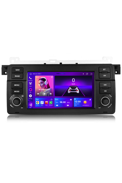 NavStore Dedicated Navigation BMW Series 3 E46 (1998-2006), 7Inch, 4Gb Ram, 64Gb Storage, Carplay