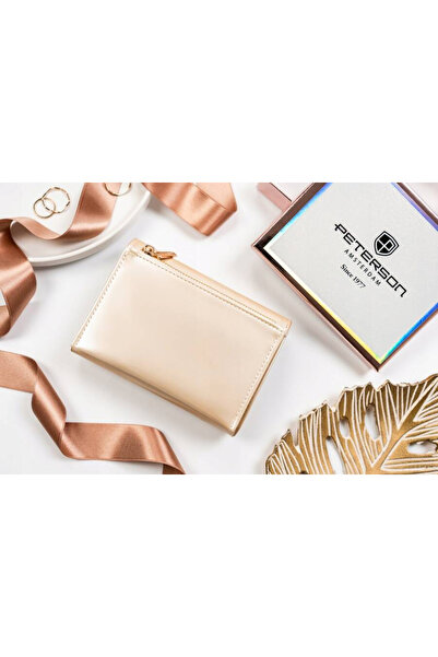 Other Women's -leather wallet with snap and zipper - Peterson