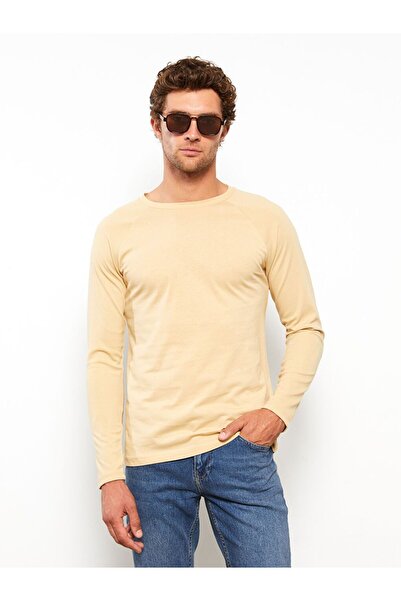 LC Waikiki Ανδρικό μακρυμάνικο μπλουζάκι με λαιμόκοψη