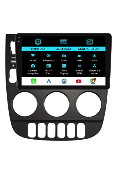 NavStore Navigatie Dedicata Mercedes ML W163 (1998-2005), 9Inch, 4Gb Ram, 64Gb Stocare, Carplay