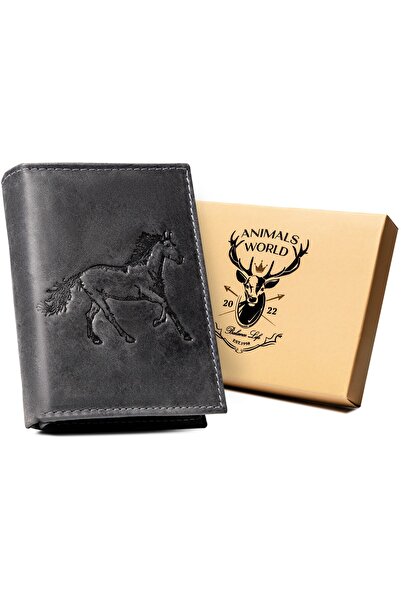 Other Portofel bărbătesc din piele N4-CHM-HORSE BLACK