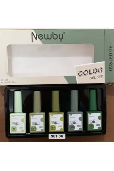 GIRLS CORNER Oja semipermanenta profesionala Newby SET #6