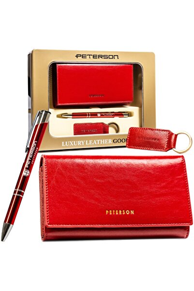 Other Peterson wallet + pen + keychain set PTN ZD21