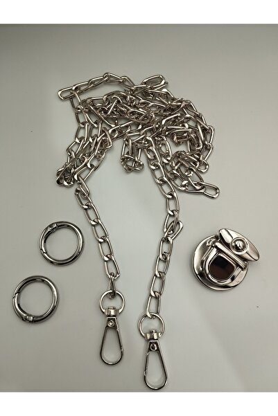 Zeyora Çanta Zincir Seti, Çanta Askısı ,120 cm zincir