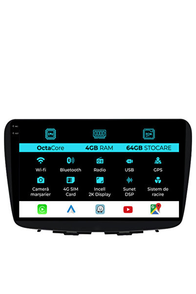NavStore Dedicated Navigation Suzuki Balneo (2015-2025), 2K, 4Gb Ram, 64Gb Storage, Carplay