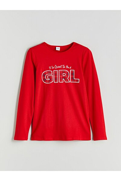 LC Waikiki Lcw Kids Crew Neck Printed Girls Pajama Set Mother Daughter Combination