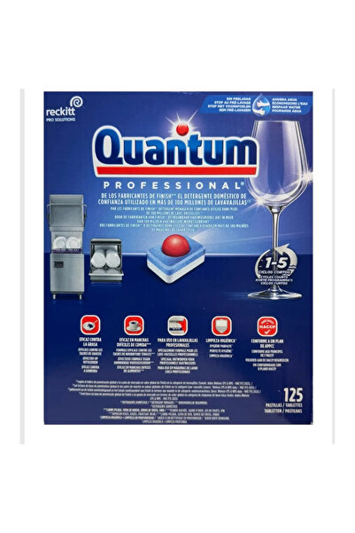 Finish Dishwasher Detergent Capsules Quantum Professional 125 capsules