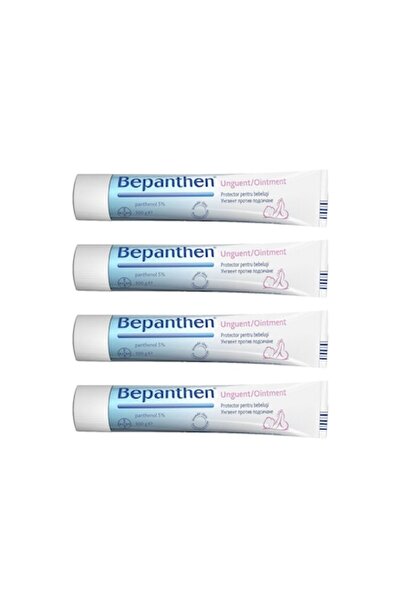 Bepanthen Ointment (Bayer), 100 g - Pack of 4