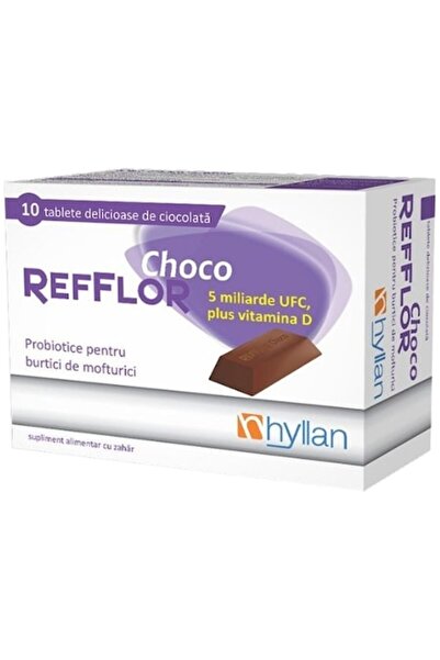 Hyllan Pharma Refflor Choco 10 comprimate