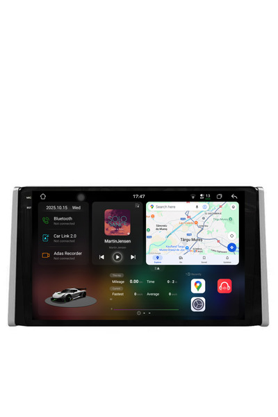 NavStore Dedicated Navigation Toyota Rav4 (2018-2024), 2K, 12Gb Ram, 256Gb Storage, Carplay
