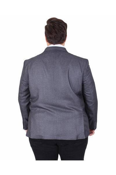 MocGrande Jachetă Oskar pentru bărbați, mărime mare, 4, 500607 FUME