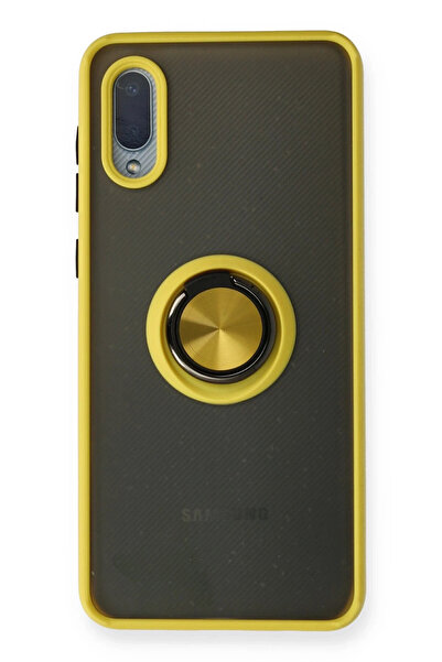 NewFace غطاء سيليكون لهاتف سامسونج جالاكسي A02 من SPTRNS مع حلقة مونتريال (22...