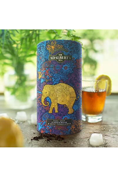 Other ADALBERT'S EARL GREY CARDAMOM & BLUE CORNFLOWER loose leaf tea 100 g