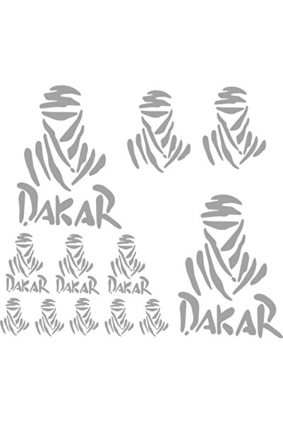 Oracal 651 Set 11 Stickere Off Road, Dakar, alb