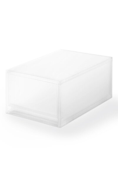 Muji Polypropylene Case, Deep Drawer Type, W 26 x D 37 x H 17.5 cm