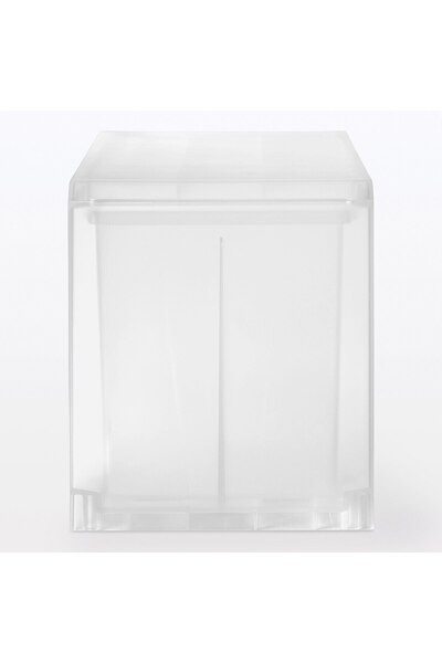 Muji Stocker for Adding Polypropylene, Approx. W 18 x D 40 x H 21 cm
