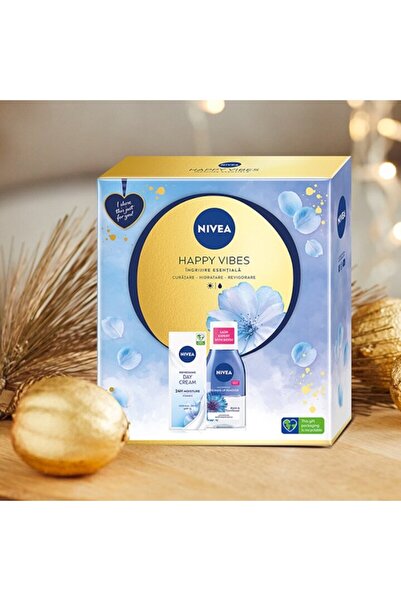 NIVEA Essentials gift set — Day cream SPF15 50ml + Biphasic eye micellar water 125ml