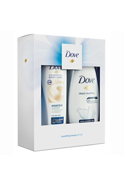 Dove Original Duo Set: Body Milk 250 ml + Shower Gel 250 ml