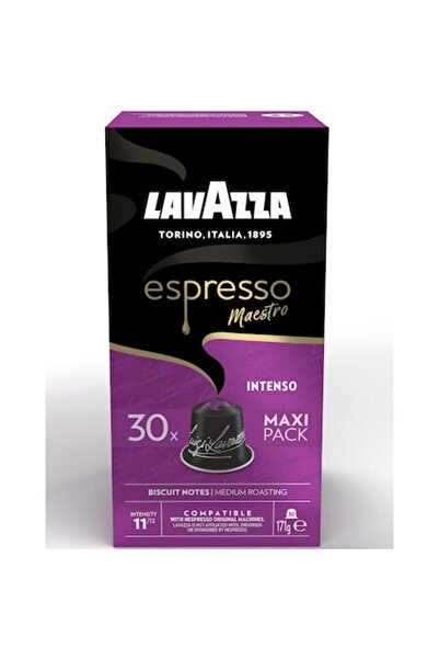 LavAzza Capsule Espresso Intenso, compatibile cu Nespresso, aluminiu, 30 x 5,7 g