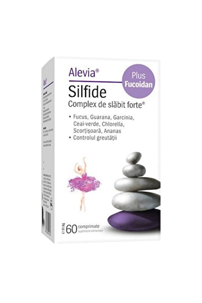 Alevia Silfide Complex Forte Plus Fucoidan, 60 de comprimate,