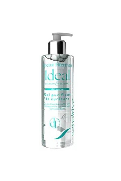 Fiterman Pharma Gel de curățare purificator fără parfum Ideal Colagen și Elas...